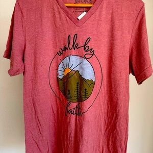 Women’s walk by‎ faith T-shirt